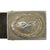 Original German WWII EM/NCO Luftwaffe Leather Belt with Pebbled Aluminum Buckle by Paulmann & Crone Original Items