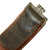 Original German WWII EM/NCO Luftwaffe Leather Belt with Pebbled Aluminum Buckle by Paulmann & Crone Original Items