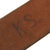 Original German WWII EM/NCO Luftwaffe Leather Belt with Pebbled Aluminum Buckle by Paulmann & Crone Original Items