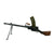 Original WWII Danish Madsen Display Light Machine Gun with Magazine Original Items