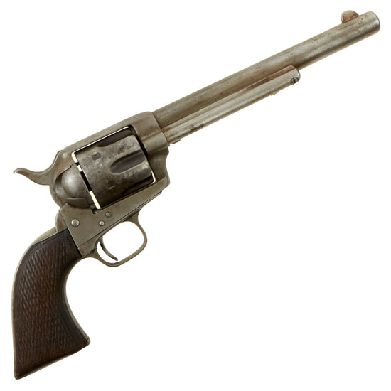 Original U.S. Colt Frontier Six Shooter .44-40 Revolver made in 1880 with 7 1/2" Barrel and Factory Letter - Serial 58748 Original Items
