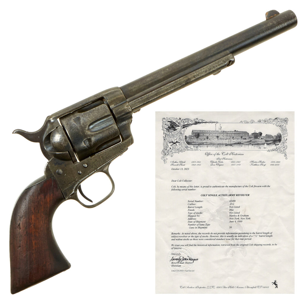 Original U.S. Colt .45cal Single Action Army Revolver made in 1878