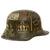 Original Imperial German WWI Named & Dated USGI Captured & Ornately Painted "368 Prussian" M16 Stahlhelm Helmet Shell - marked Si.66 Original Items