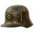 Original Imperial German WWI Named & Dated USGI Captured & Ornately Painted "368 Prussian" M16 Stahlhelm Helmet Shell - marked Si.66 Original Items