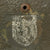 Original German WWII USGI Bring Back Army Heer M35 Double Decal Textured Paint Helmet with "V for Victory" Pin - Size 62 Shell Original Items