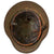 Original German WWII USGI Bring Back Army Heer M35 Double Decal Textured Paint Helmet with "V for Victory" Pin - Size 62 Shell Original Items