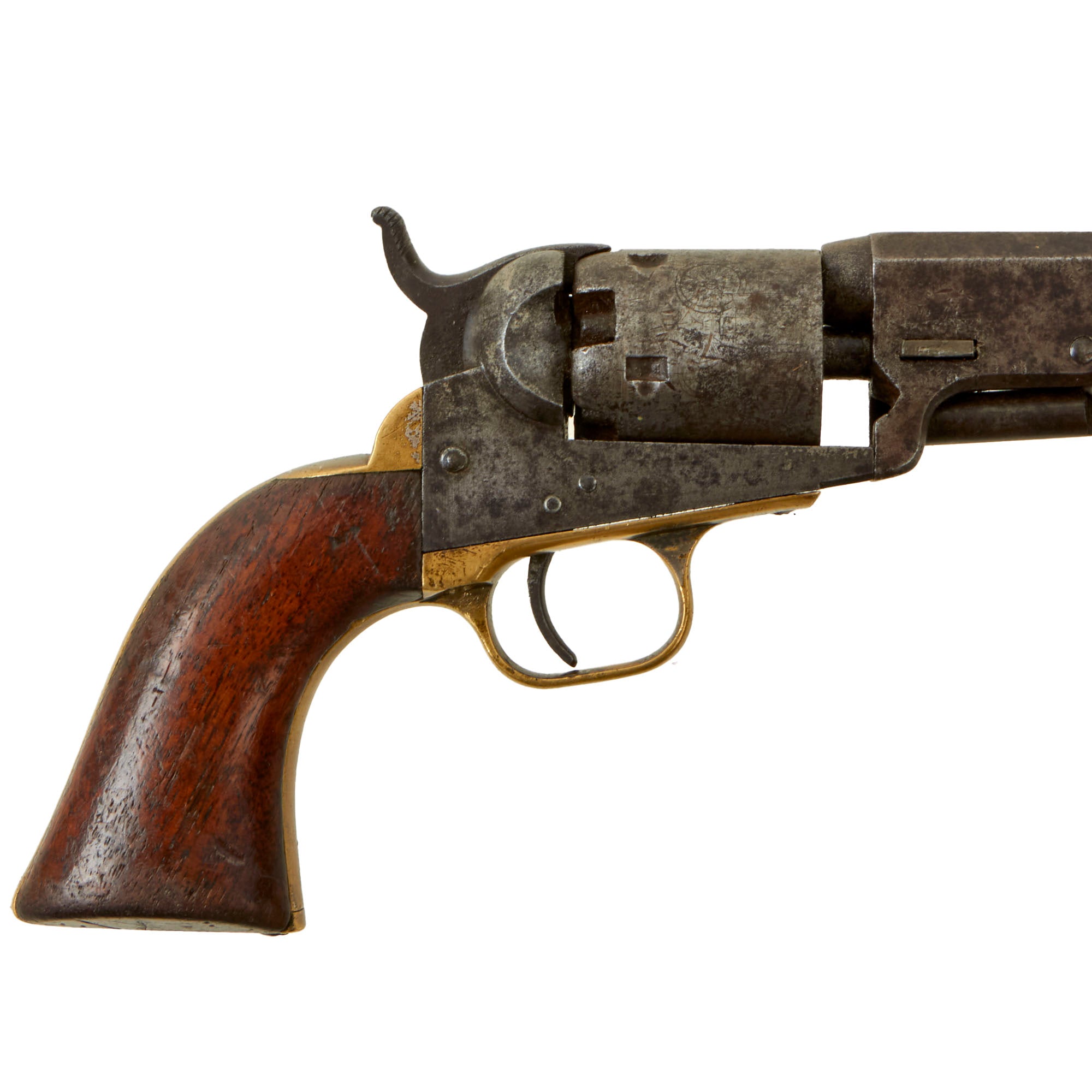 Original U.S. Civil War Colt M1849 Pocket Percussion Revolver with 5 ...