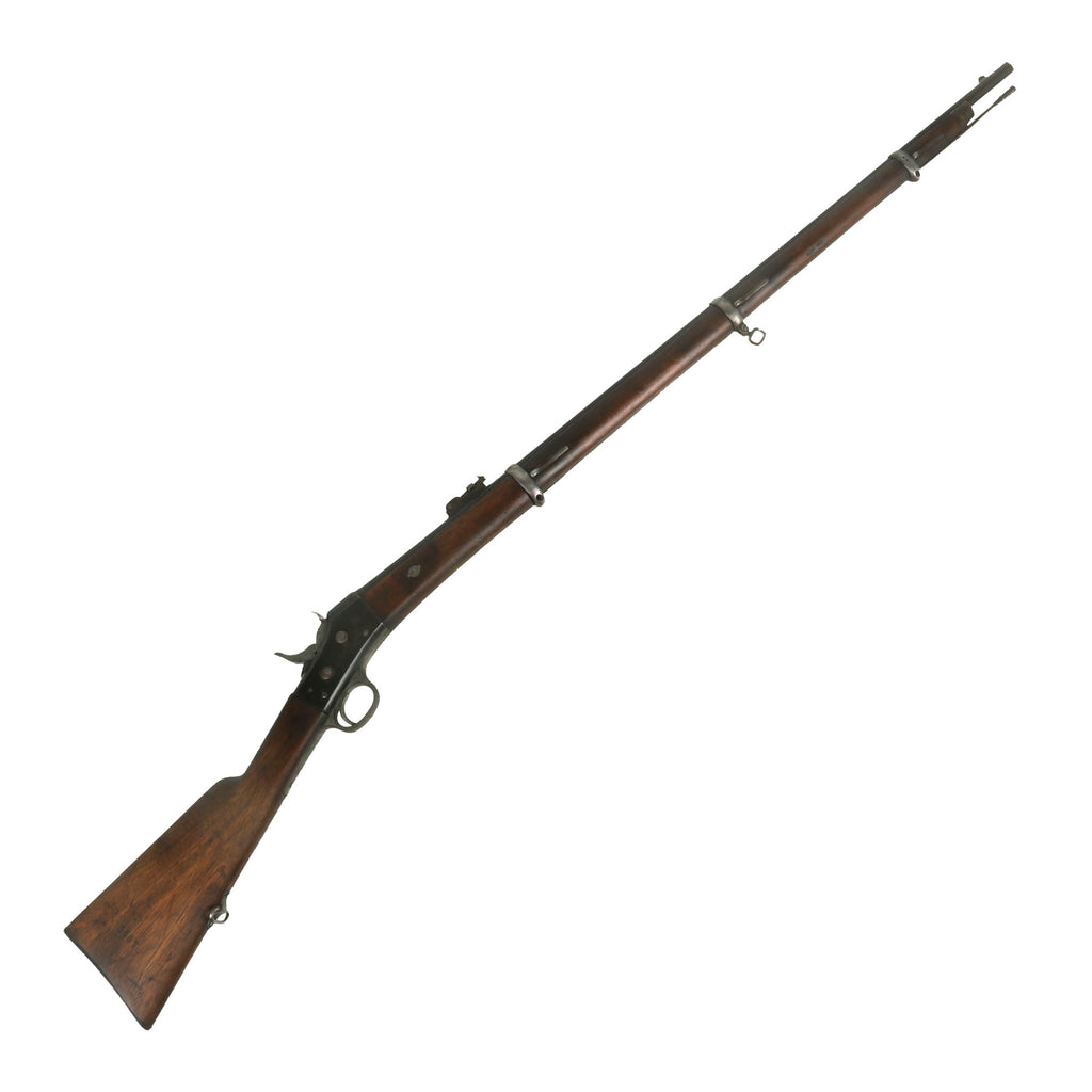 Original Spanish Oviedo M1871 Remington Rolling Block Rifle in .43 Spanish Reformado - Dated 1875 Original Items