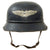 Original German WWII M38 Luftschutz Beaded Gladiator Air Defense Helmet with 57cm Liner - dated 1938 Original Items
