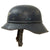 Original German WWII M38 Luftschutz Beaded Gladiator Air Defense Helmet with 57cm Liner - dated 1938 Original Items