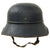 Original German WWII M38 Luftschutz Beaded Gladiator Air Defense Helmet with 57cm Liner - dated 1938 Original Items