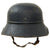 Original German WWII M38 Luftschutz Beaded Gladiator Air Defense Helmet with 57cm Liner - dated 1938 Original Items