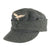 Original German WWII 1944 Dated Luftwaffe M43 Einheitsmütze Wool Field Cap with RBNr. Markings - size 57cm Original Items