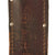 Original U.S. WWII / Korean War Everitt Style Custom Knuckle Duster Fighting Knife With Leather Belt Scabbard Original Items