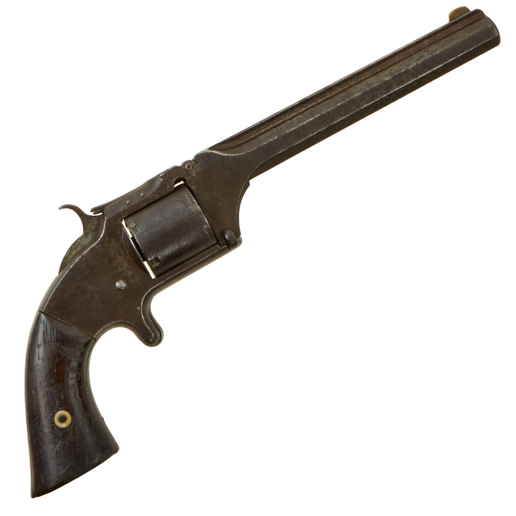Original U.S. Civil War Era Smith & Wesson Model 2 Army .32cal Revolver with 6" Barrel - Matching Serial 44950 Original Items