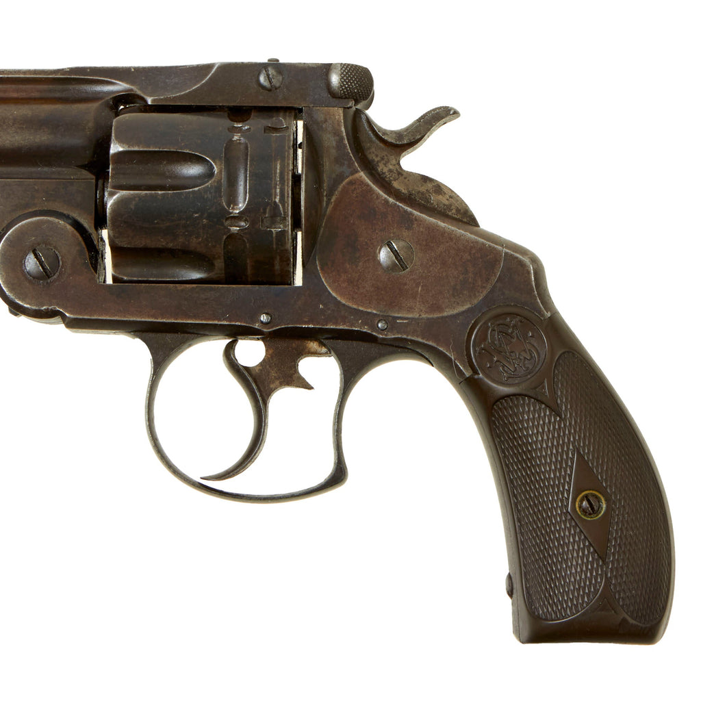 Original Antique U.S. Smith & Wesson Double Action Frontier Revolver i ...