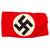 Original German WWII NSDAP Party Multi-Piece Cotton Armband with RZM Tag Original Items