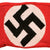 Original German WWII NSDAP & SA Cotton Armband with Directly Woven BeVO Insignia