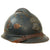 Original Rare French WWI Colonial Infantry & Navy Model 1915 Adrian Steel Helmet with Liner & Chinstrap Original Items