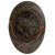 Original French WWI M1915 Adrian Mountain Trooper Chasseurs Helmet - Horizon Blue - Complete Original Items