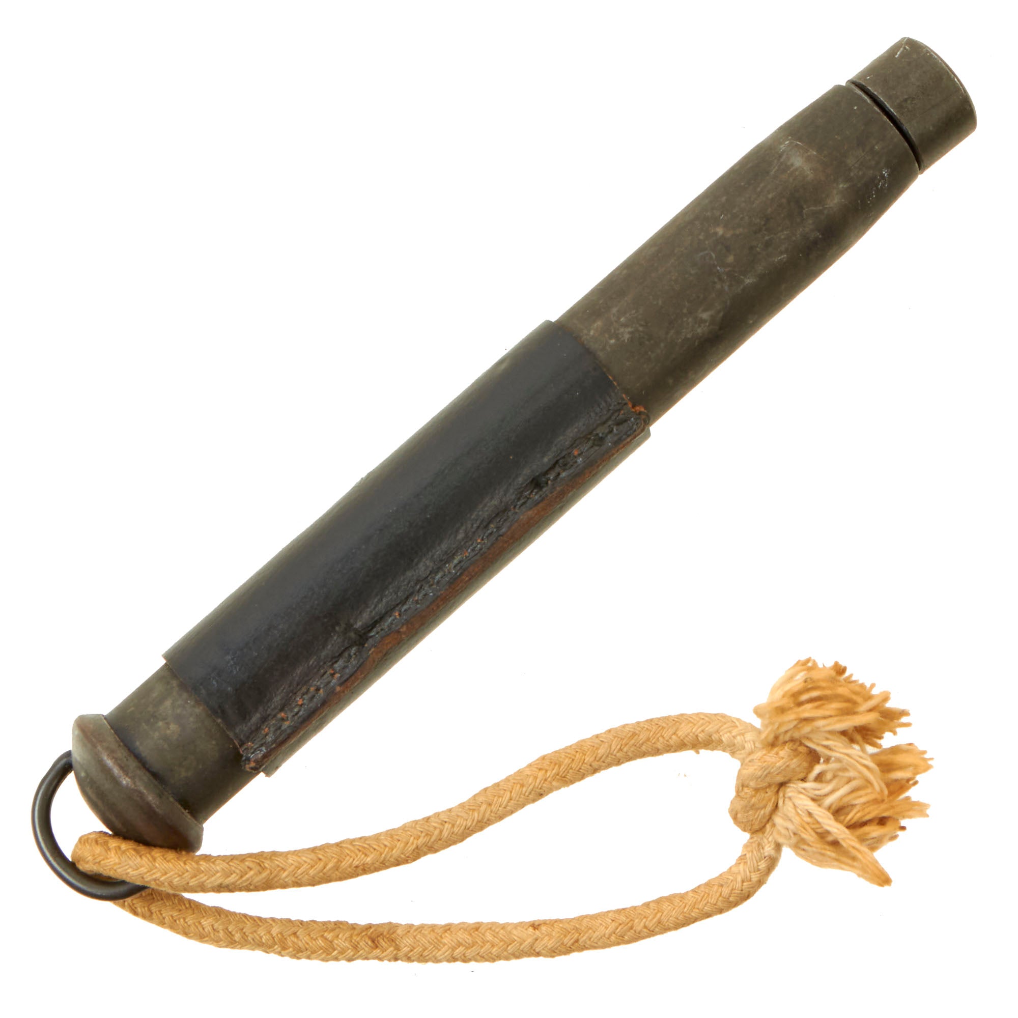 Original U.S. WWII OSS Telescopic Spring Cosh Baton with Carrying Rope ...