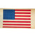 Original U.S. WWII Service Worn Paratrooper D-Day Invasion American Flag Oilcloth Armband - No Bends Original Items