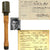 Original German WWII U.S. Captured Inert M24 Stick Grenade Dated 1939 with Bringback Paper - By Richard Rinker Original Items