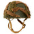 Original British Suez Crisis Operation Musketeer Era MKII HSAT Paratrooper Helmet With Camouflage Netting - 1955 Dated Original Items