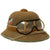 Original German WWII 1942 dated 2nd Model Afrikakorps DAK Sun Helmet by F.ST.L with Eye Shields - size 56 Original Items