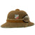 Original German WWII 1942 dated 2nd Model Afrikakorps DAK Sun Helmet by F.ST.L with Eye Shields - size 56 Original Items