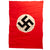 Original German WWII U.S. 35th Infantry Division Captured & Signed NSDAP Double Sided Political Flag - 50” x 72” Original Items