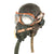 Original U.S. WWII AAF British Type C Leather Flying Helmet & Mk VIII Goggles with U.S. A10-A Oxygen Mask Original Items