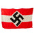 Original German WWII Unissued HJ National Youth Organization Parade Standard Flag - 46" x 72" Original Items