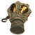 Original Imperial German WWI Gummimaske GM-15 Rubberized Gas Mask with 1917 Dated Filter & Can Original Items