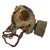 Original Imperial German WWI Gummimaske GM-15 Rubberized Gas Mask with 1917 Dated Filter & Can Original Items