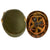 Original U.S. WWII M1 Helmet with 3rd Infantry Division Insignia Likely Painted During Korean War - Westinghouse Liner Original Items