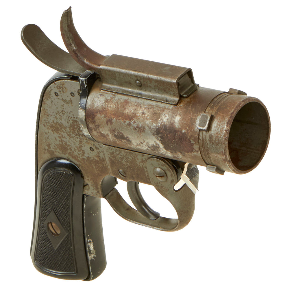 Original U.S. WWII M8 Pyrotechnic 37mm Flare Signal Pistol by Eureka Vacuum - Serial E-188293 Original Items
