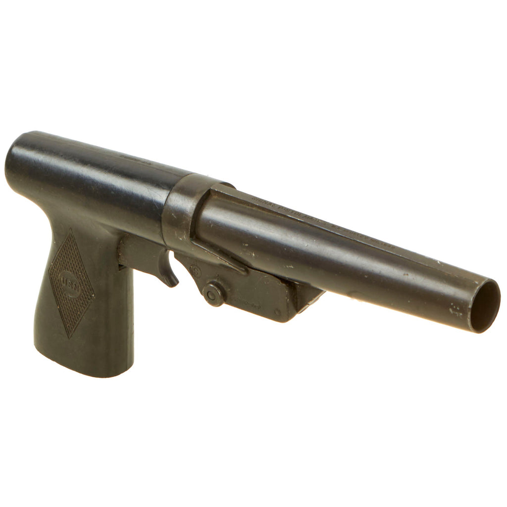 Original WWII U.S. Navy 10 Gauge Sedgley Mark 5 Signal Flare Pistol - Dated 1942 Original Items