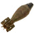Original U.S. WWII 1943 Dated M49A2 60mm Deactivated Mortar Practice Round with Partial 1944 Dated Fuse - Inert Original Items