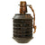 Original Japanese WWII 1941 Dated Type 97 Inert Fragmentation Hand Grenade with Fuse & Pull String Original Items