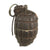 Original British WWI Inert Mills Bomb No. 23 MKII Grenade by Howard & Bullough - Dated April 1918 Original Items