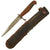 Original U.S. WWII Captured WWI Imperial German Trench Knife Re-Issued During WWII with Custom Scabbard & Bringback Paperwork Original Items