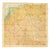 Original U.S. WWII Set of 2 1943 Color Silk “Escape Maps” With “Maps Only” Pouch & Mini Compass - C/D & E/F Original Items