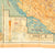 Original U.S. WWII Set of 2 1943 Color Silk “Escape Maps” With “Maps Only” Pouch & Mini Compass - C/D & E/F Original Items