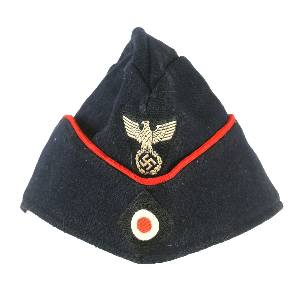 Original German WWII Reichspost Imperial Mail Personnel Overseas Cap - Approx Size 6 ½ Original Items