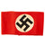 Original German Early WWII SA Multi-piece Wool Felt & Rayon Overcoat Armband with RZM Tag Original Items