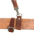 Original German WWII NSDAP Political Leader Leather Belt with Buckle, Cross Strap & Saber Hanger - M4/24 RZM Original Items