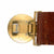 Original German WWII NSDAP Political Leader Leather Belt with Buckle, Cross Strap & Saber Hanger - M4/24 RZM Original Items