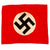 Original German WWII Panzer Tank & Vehicle Identification Flag - 31" x 36” Original Items