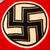 Original German WWII Unissued NSDAP State Service Flag - 37" x 65" - Reichsdienstflagge Original Items